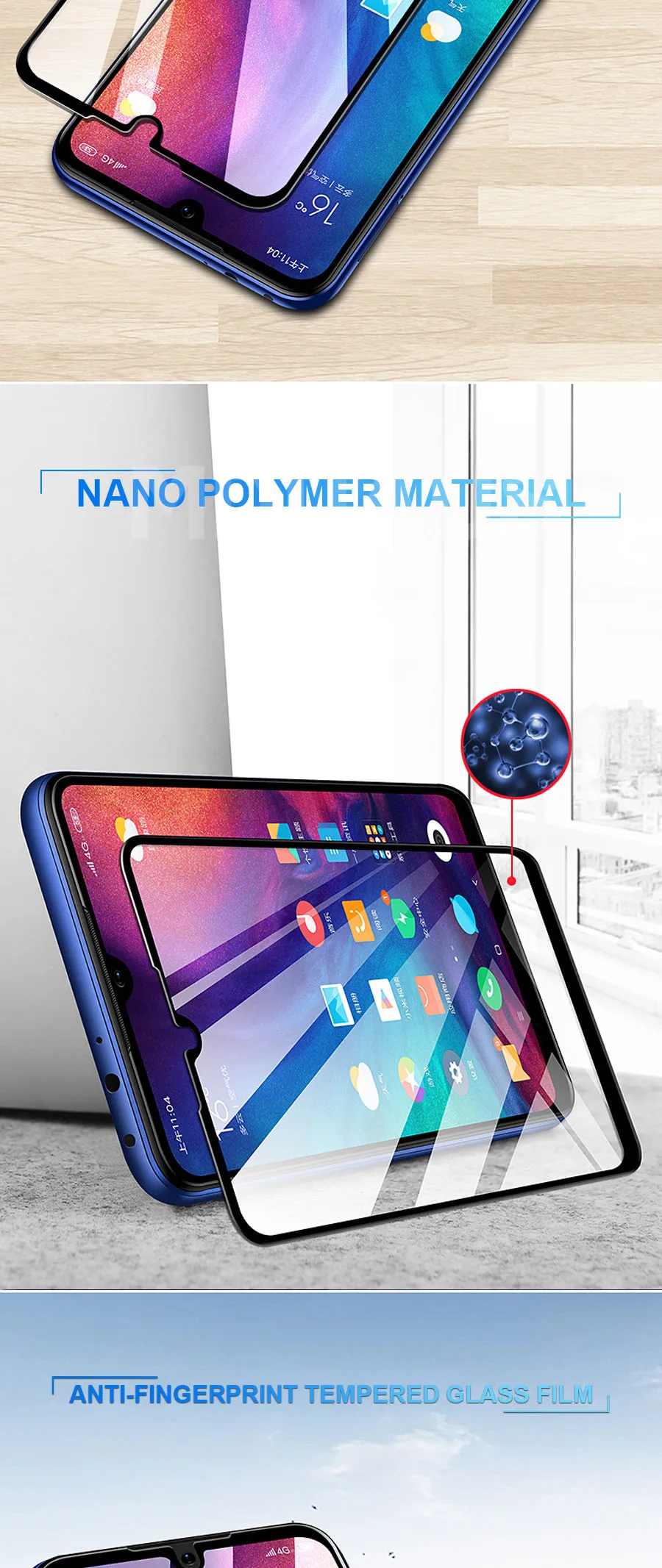 9D закаленное стекло для Xiaomi Redmi 7 7A K20 6 Pro 6A 5 Plus S2 5A Защитное стекло для Redmi Note 6 7 Pro Защитная пленка для экрана