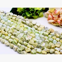 11 13x15 18mm natural original chrysoprase irregular stone bead for diy necklace bracelet jewelry 15 free delivery