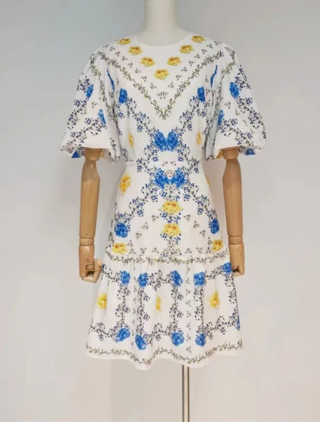 Женское мини-платье с коротким рукавом сексуальное ажурное праздничное платье