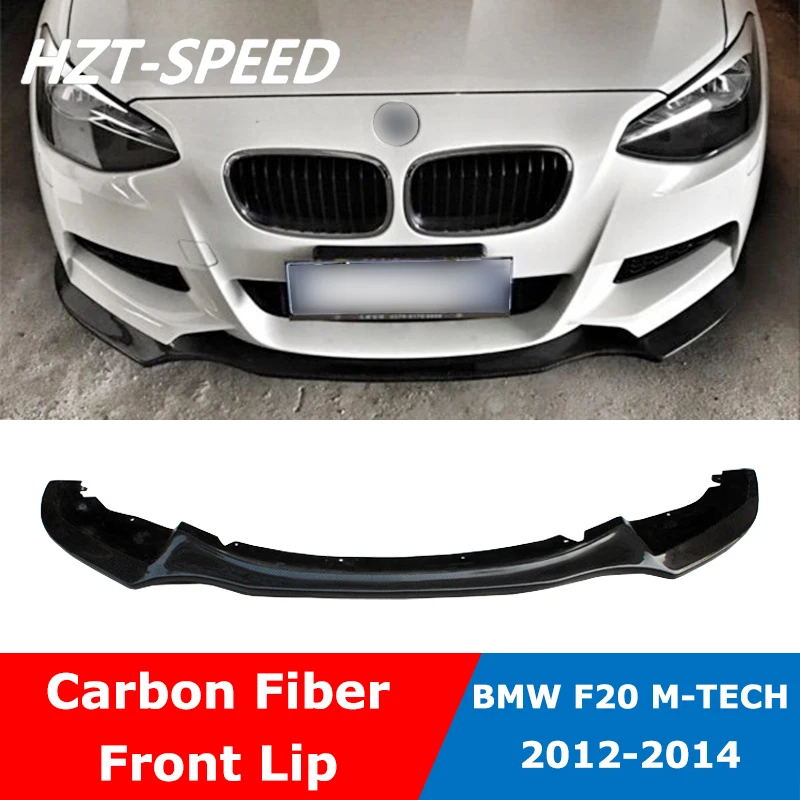 F20 R Тип углеродного волокна передняя Лопата бампер губ Диффузор для BMW 1 серии 116i