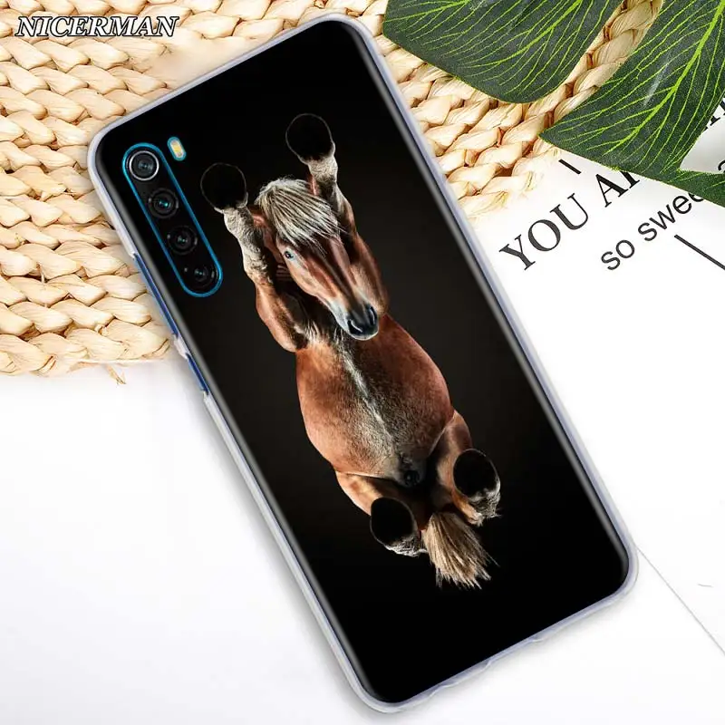 Жесткий чехол с лошадьми для Xiaomi Redmi Note 8T 7 8 Pro 9S 9 6 6A 7A 8A 9A 9C K20 K30 чехол|Бамперы| |