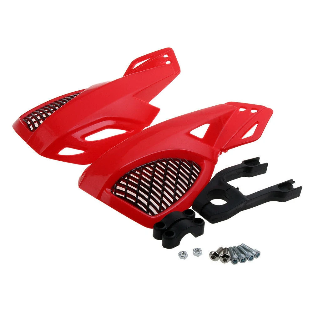 

Durable Universal Shield Motorcycle Protective Anti Skid Dirt Bike Replacement Racing Windproof Hand Guards Handle Mount Grid