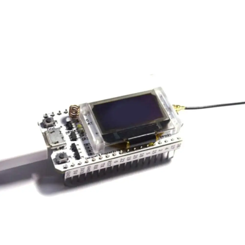 

Development Board Sx1276 Esp32 Chip Non-module OLED WIFI LoRa Node 868-915 Package With Pin Sticker Pin Header Antnna Washer