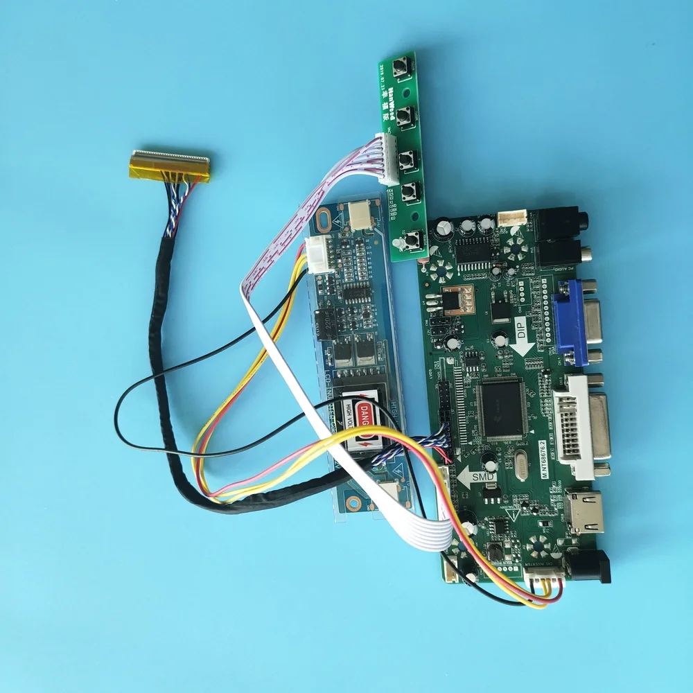 

kit for LM190E08-TLJ7/LM190E08-TLJ4 2 lamps 30pin 1280X1024 panel Controller Board HDMI+DVI+VGA LCD Audio driver DIY 19"