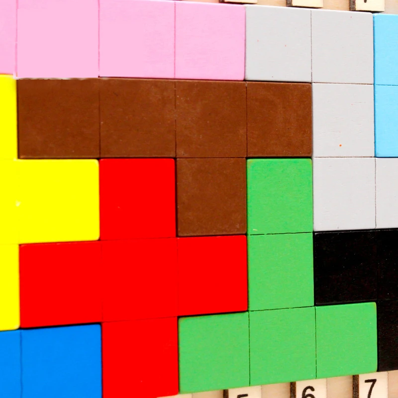 Детские развивающие игрушки Геометрическая сборка блокирует Обучение Обучающие