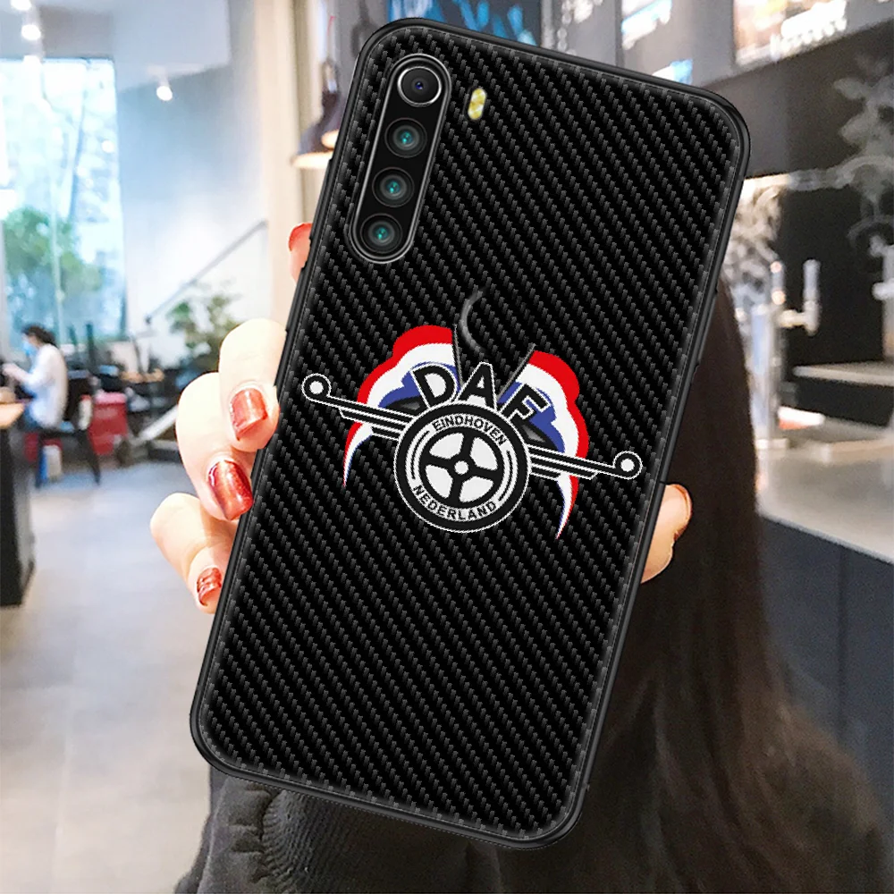 Чехол для телефона с логотипом DAF Truck Xiaomi Redmi Note 7 7A 8 8T 9 9A 9S 10 K30 Pro ультраматовый