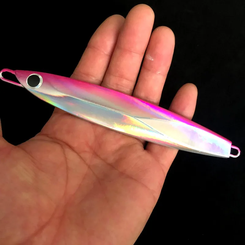 1 шт./лот 12.5cm100gknife джиггинг металлическая ложка высокое качество VIB искусственная приманка лодка рыболовные приманки свинцовая рыба