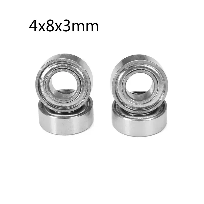 

4PCS 4x8x3mm Ball Bearings For WL 1/18 A959 A979 RC Cars RC Truck Parts