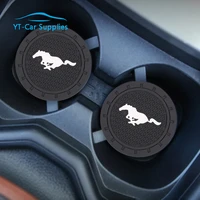 car water coaster anti slip mat car storage tank storage rubber mat for ford f 150 mustang car accessories