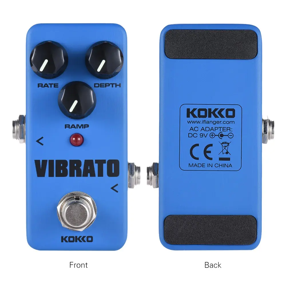 KOKKO VIBRATO Mini Tremolo педаль эффектов для электрогитары True Bypass полностью металлический