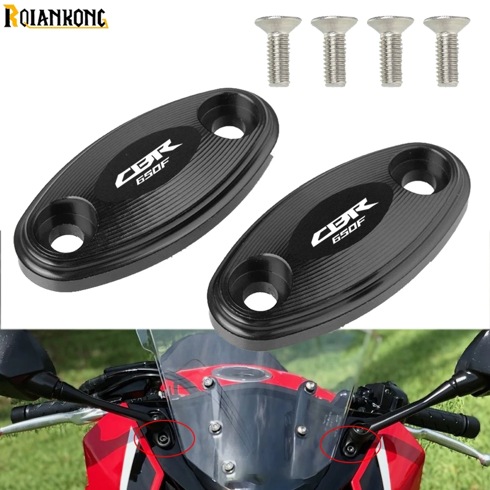 Боковые зеркала заднего вида на лобовое стекло с ЧПУ для Honda CBR650F CBR 650F 2014 2015 2016 2017