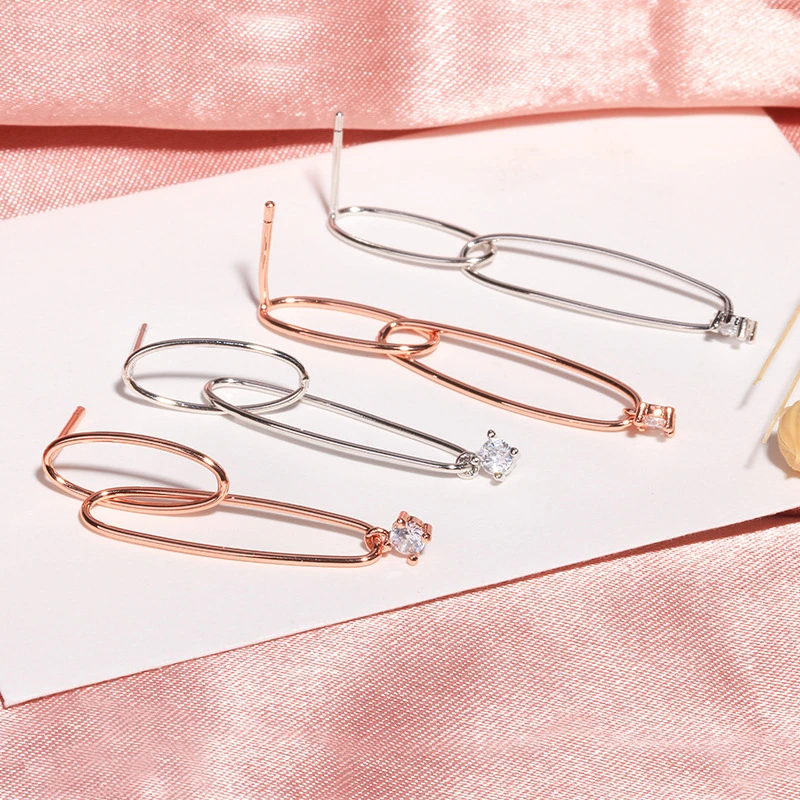 Женские серьги с кисточками Yoo In Na элегантные французскими модные ювелирные