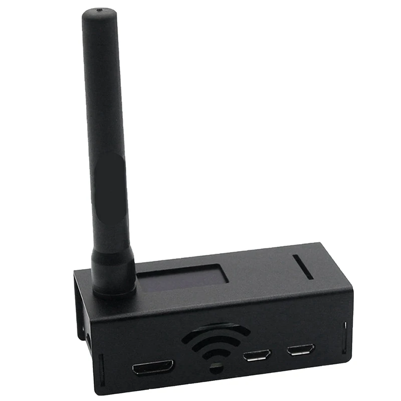 

Jumbospot MMDVM Hotspot Support P25 DMR YSF + For Raspberry Pi +OLED +Antenna + Black Case +16G TF Card READY TO QSO