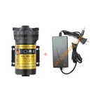 100 Gpd мембранный бустерный насос 24 в насос высокого давления, адаптер питания, детали для водяного очистителя, система обратного осмоса воды, аквариум