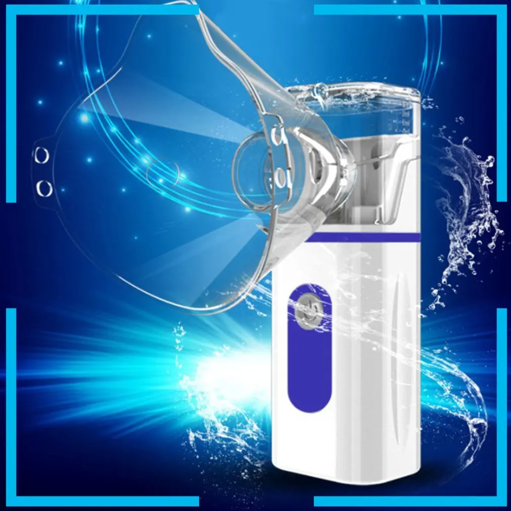 

Portable Nebulizer Handheld Mesh Inhaler Ultrasonic Atomizer For Asthma Kids Adult Household Portable Medical Nebulizer