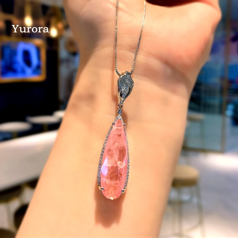 Женское ожерелье с подвеской в виде капли воды | Украшения и аксессуары