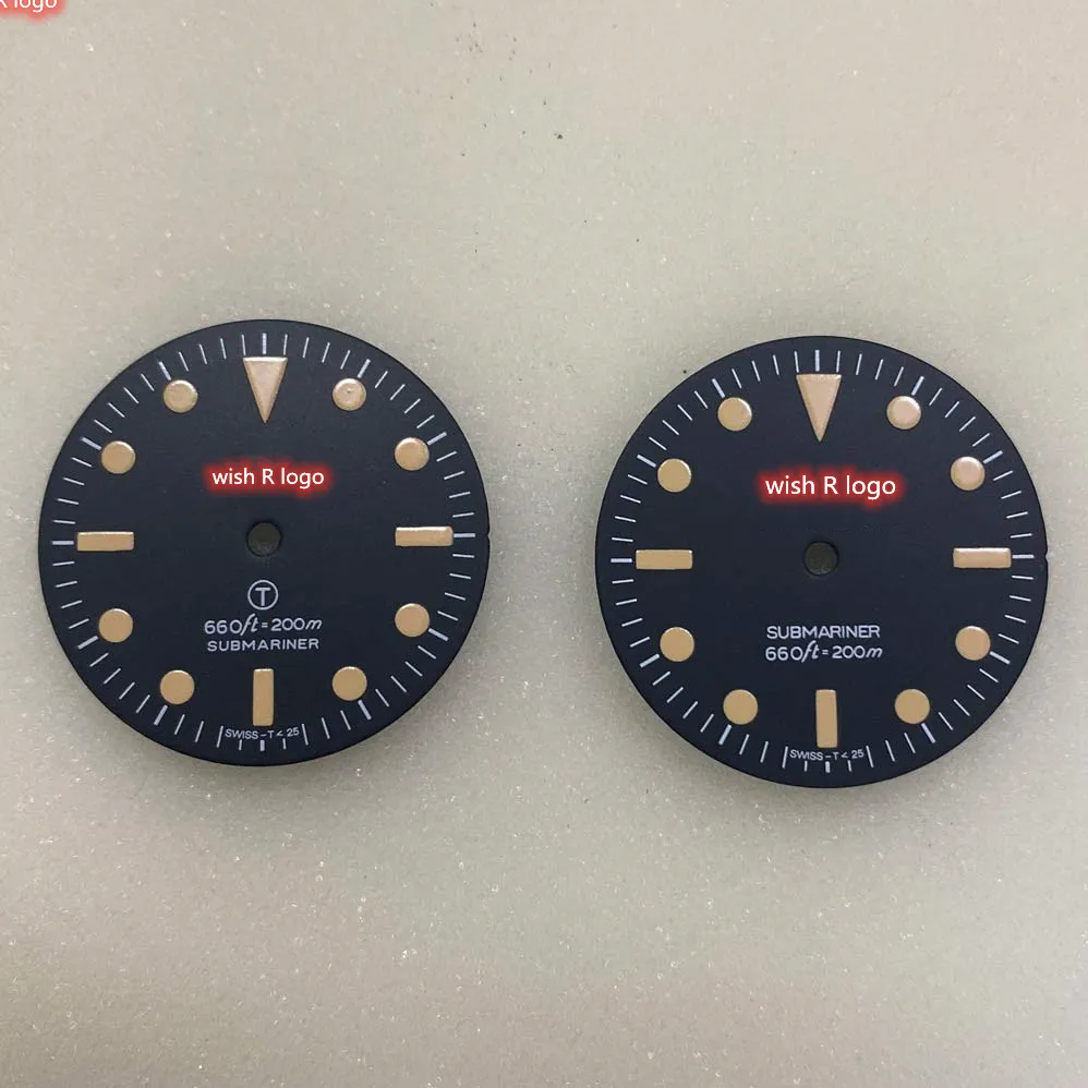 

Substitute Retro Dial 28.5mm Green Luminous Fit 8215 and NH35 Fully Automatic Mechanical Movement