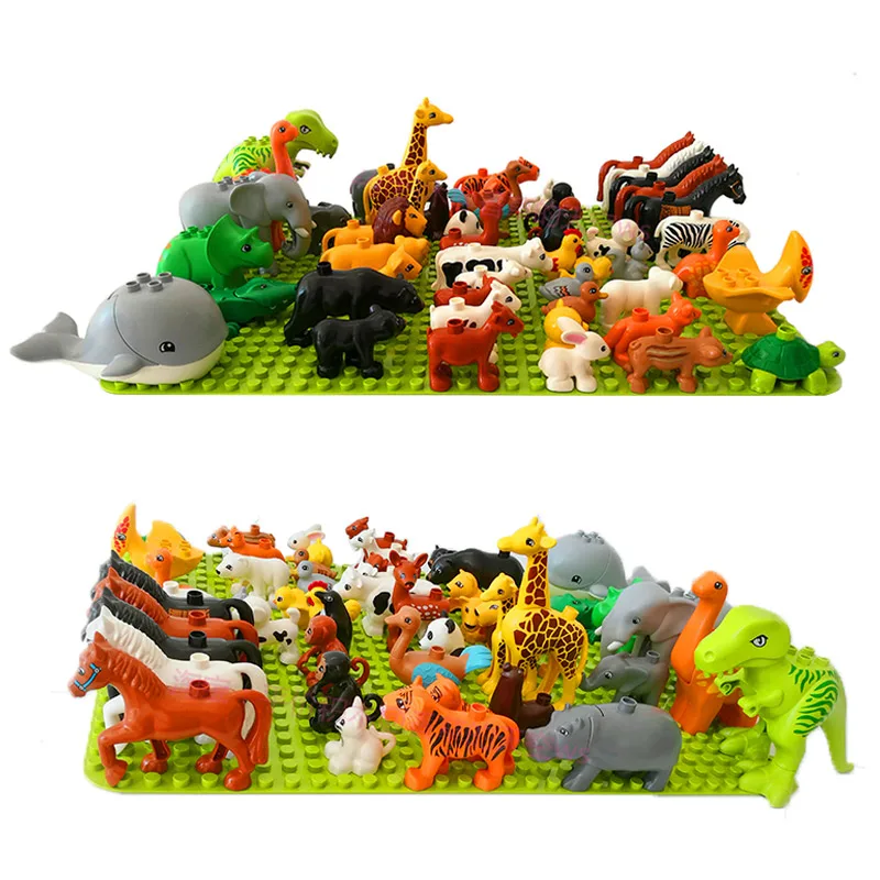 Строительные блоки Legoingly Duploed для детей обучающие игрушки детей|Блочные