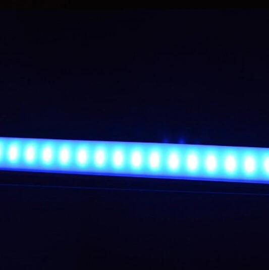5050 SMD светодиодный Жесткий полосы 36 светодиодный S RGB 12V DC 50 см/шт. с 4-контактным белым разъемом светодиодный бар свет под освещением шкафа