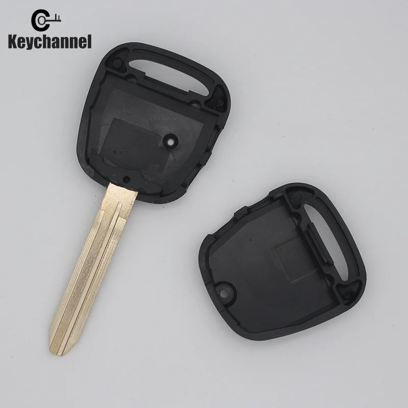 PCS 1 Hole Button With TOY43 Blade Car Key Case Replace Remote Shell For TOYOTA Carina Estima Harrier Previa Corolla Celica | Автомобили и