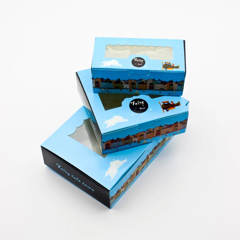 10 шт. бумажная Подарочная коробка Свадебная подарочная для конфет сказочного