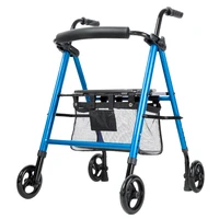 collapsible shopping cart aluminum alloy pulley seat walking aid old peoples handcart walkers for elderly walking stick