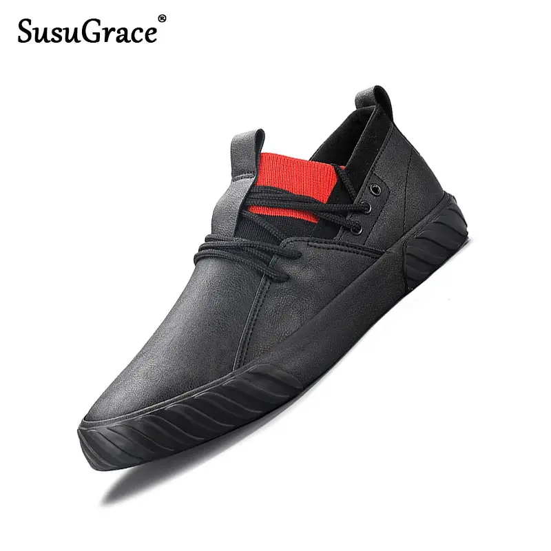 

Мужские кроссовки Susugrace, классические, дышащие, повседневные, на шнуровке, летний сезон