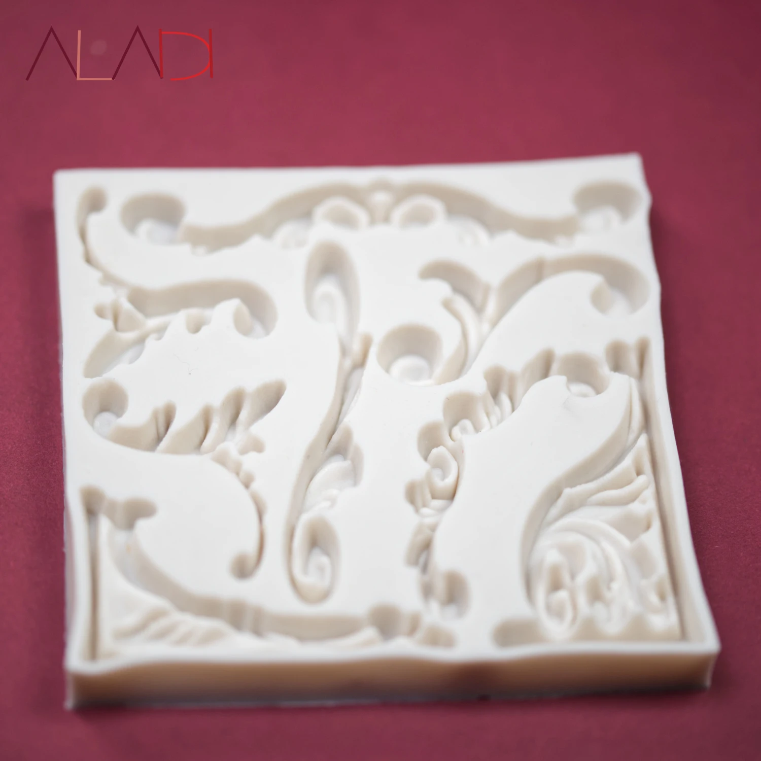 Lace DIY Baking Appliance Silicone Cake Edge Printing Resin Chocolate Mousse Dessert Fudge Kitchen Decoration Mold  AD137
