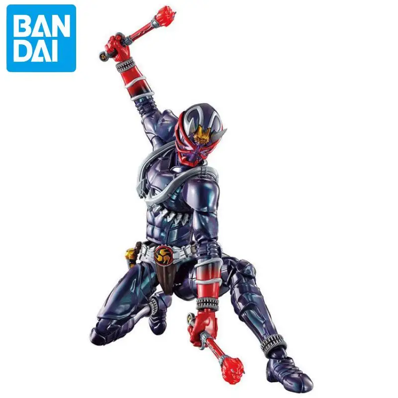 

13CM Original BANDIA Kamen Rider Hibiki Hands and feet move Action Figure toy dollModel Assembled Collection decoration