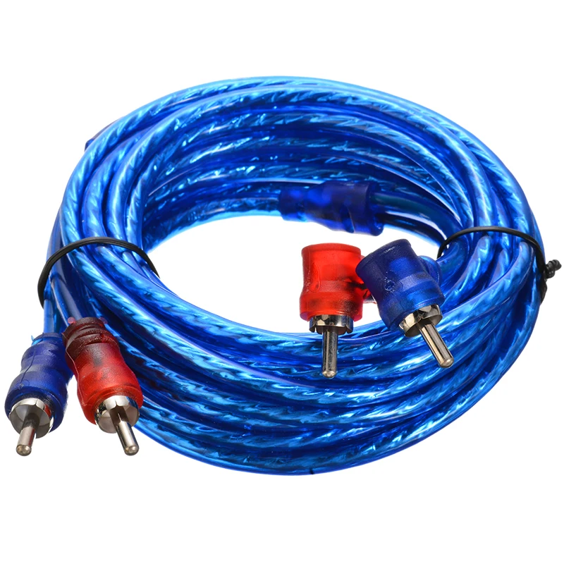 1500 Вт 10 калибровочный кабель автомобильный аудио комплект усилитель усилителя RCA