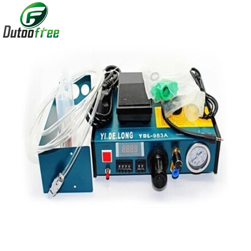 YDL-983A Professional Precise Digital Auto Glue Dispenser Solder Paste Liquid Controller Dropper 220V Drop Shipping