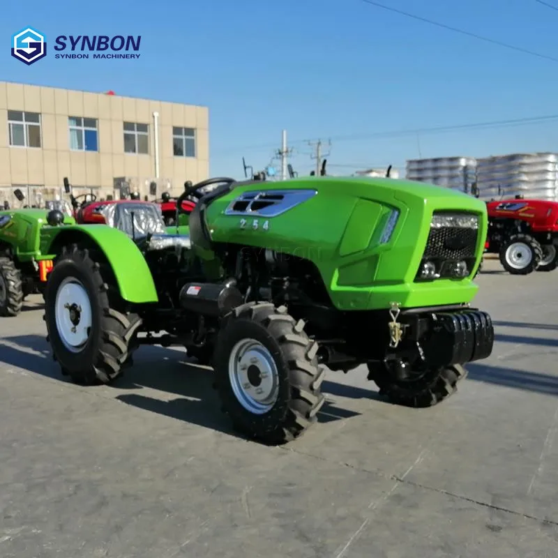 Высококачественный садовый трактор 25 л.с. 4 WD сделано в Китае гидравлический
