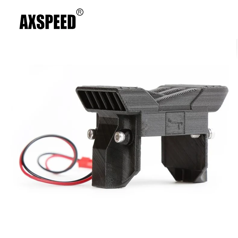 

AXSPEED ESC тепловой радиатор бленда охлаждающий вентилятор для модели TRX4 1/10 RC Гусеничный автомобиль обновленные детали аксессуары