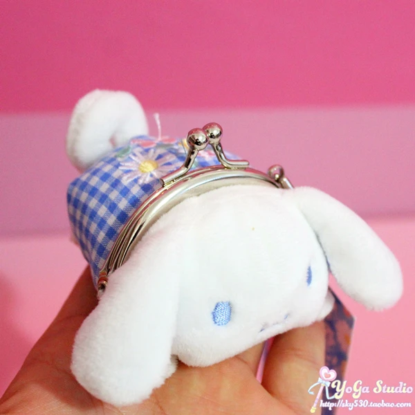 Sanrio, Hello Kitty My Melody Cinnamoroll Марка pom-Pom Purin мультфильм плюшевые сумки для монет милый кошелек Kawaii ключ сумка для девочек Подарки