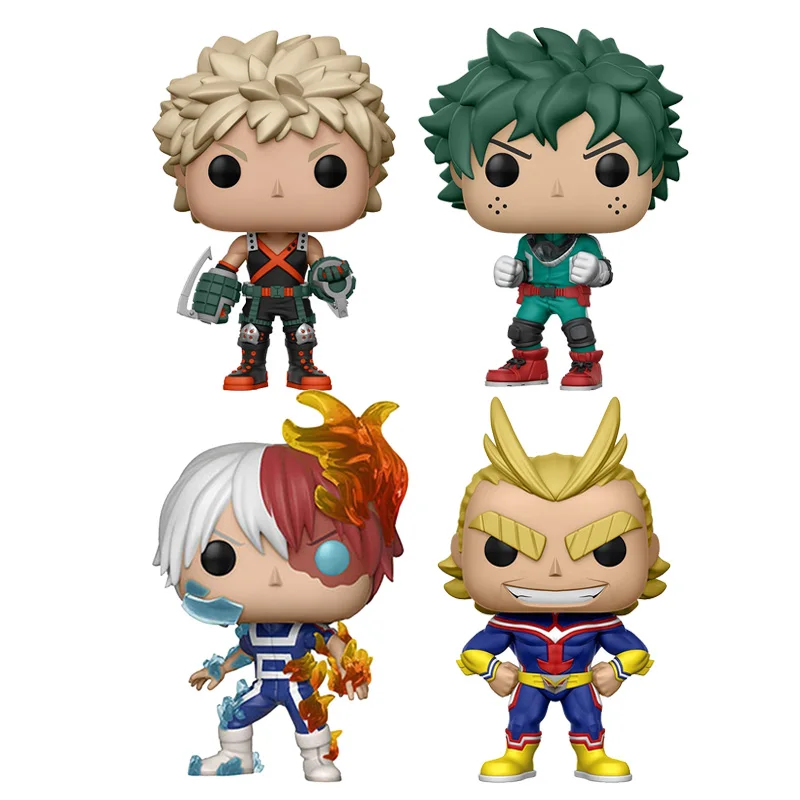 Мой герой 9 см ПВХ Фигурки игрушки haku Bakugou Katsuki все возможно Todoroki шото для детей