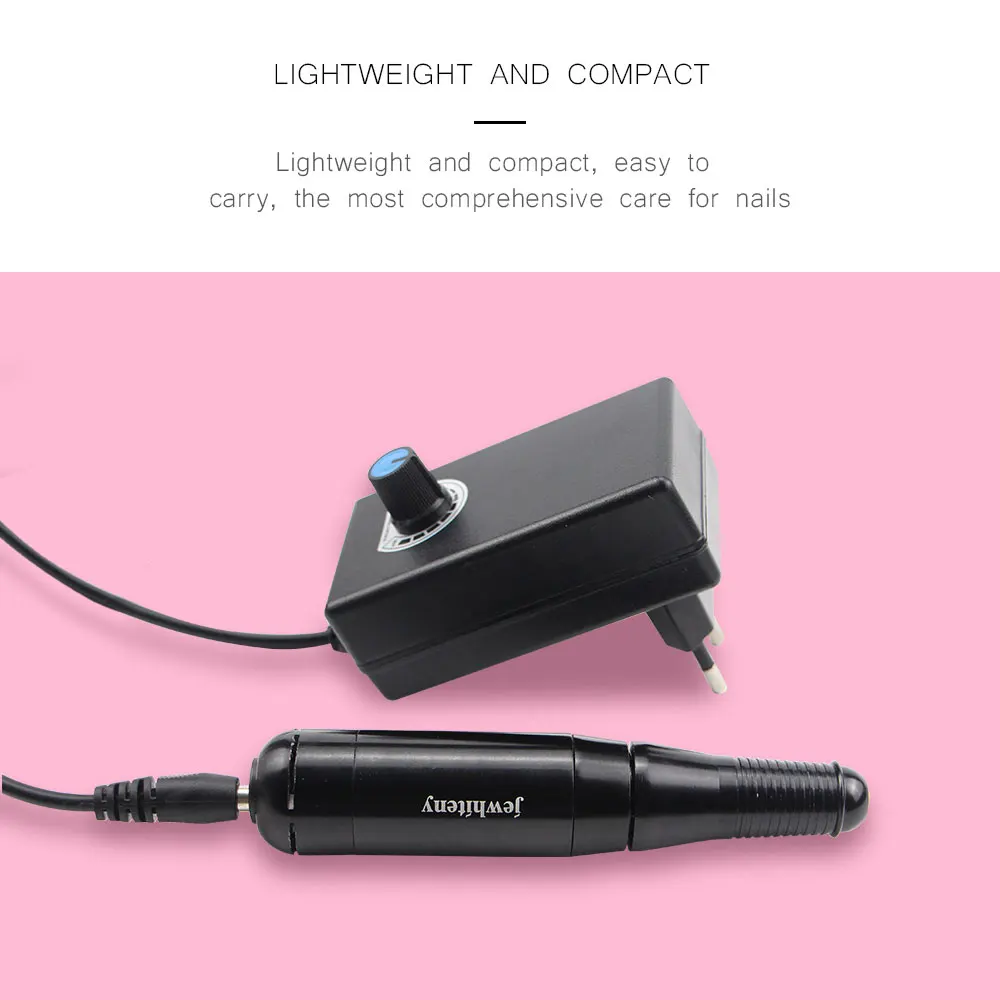 Электрическая дрель для ногтей 20 Вт 30000 об/мин набор маникюра и педикюра