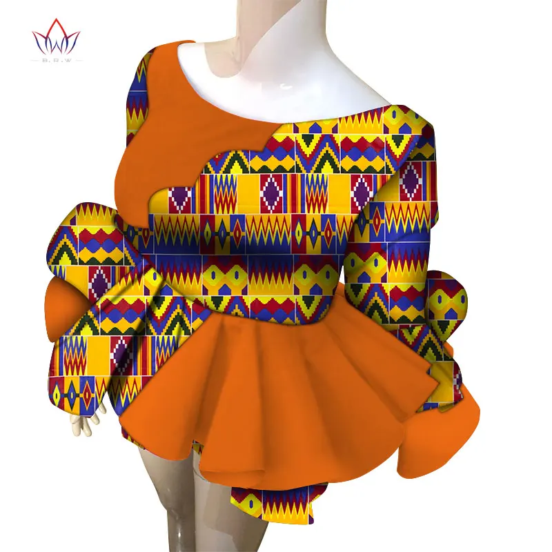Африканская одежда Дашики африканская рубашка для женщин базин богатый с