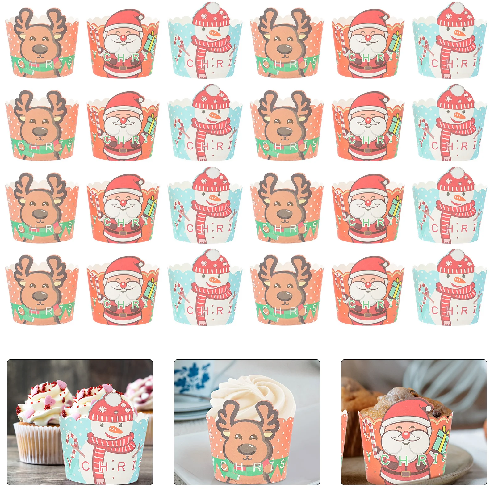 

150 шт., декоративные формочки для маффинов, утолщенные Бумажные Формочки для выпечки (разные цвета)