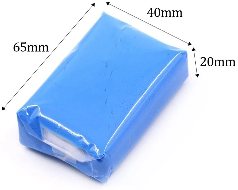 100 г синяя глина для чистки автомобильного детейлинга волшебная инструменты