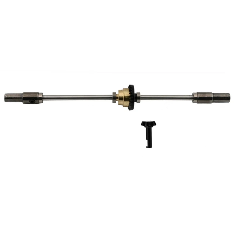 

for WPL D12 Rear Metal Shaft Shell Differential Gear with Driving Shaft DIY Upgrade Accessories RC Car Toy Model