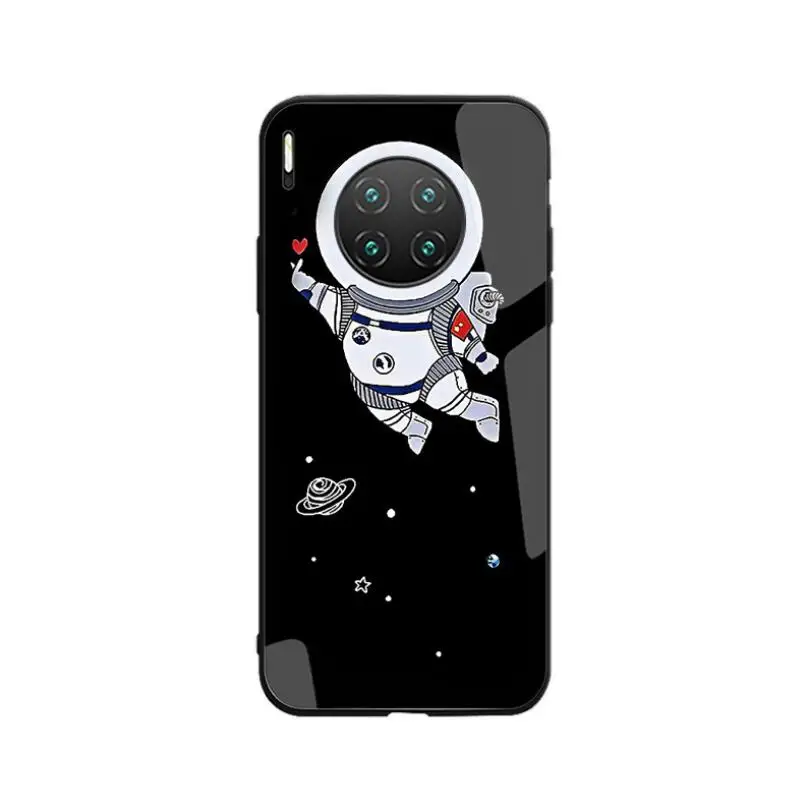 Закаленное Стекло чехол для телефона mate 30pro астронавт выглядят мобильный телефон