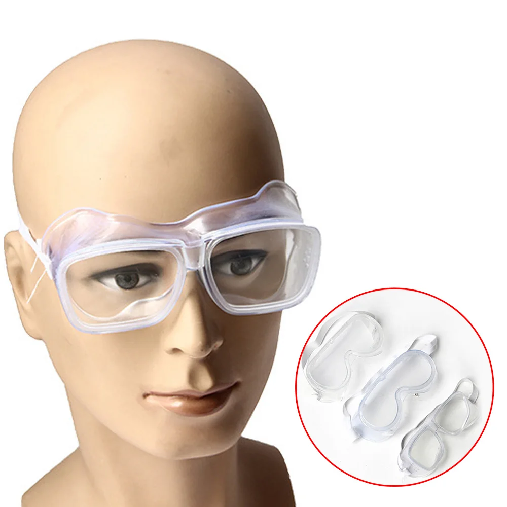

Outdoor Goggles Eye Protection Anti-fog Anti-Saliva Dustproof Soft Clear