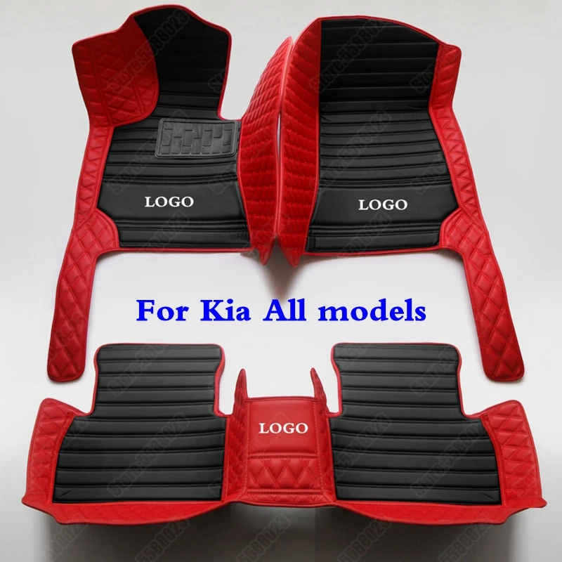 Пользовательские 3D Автомобильные Коврики Kia Rio 3 Forte Niro Optima Sorento Sedona Ceed Soul Stinger Sportage