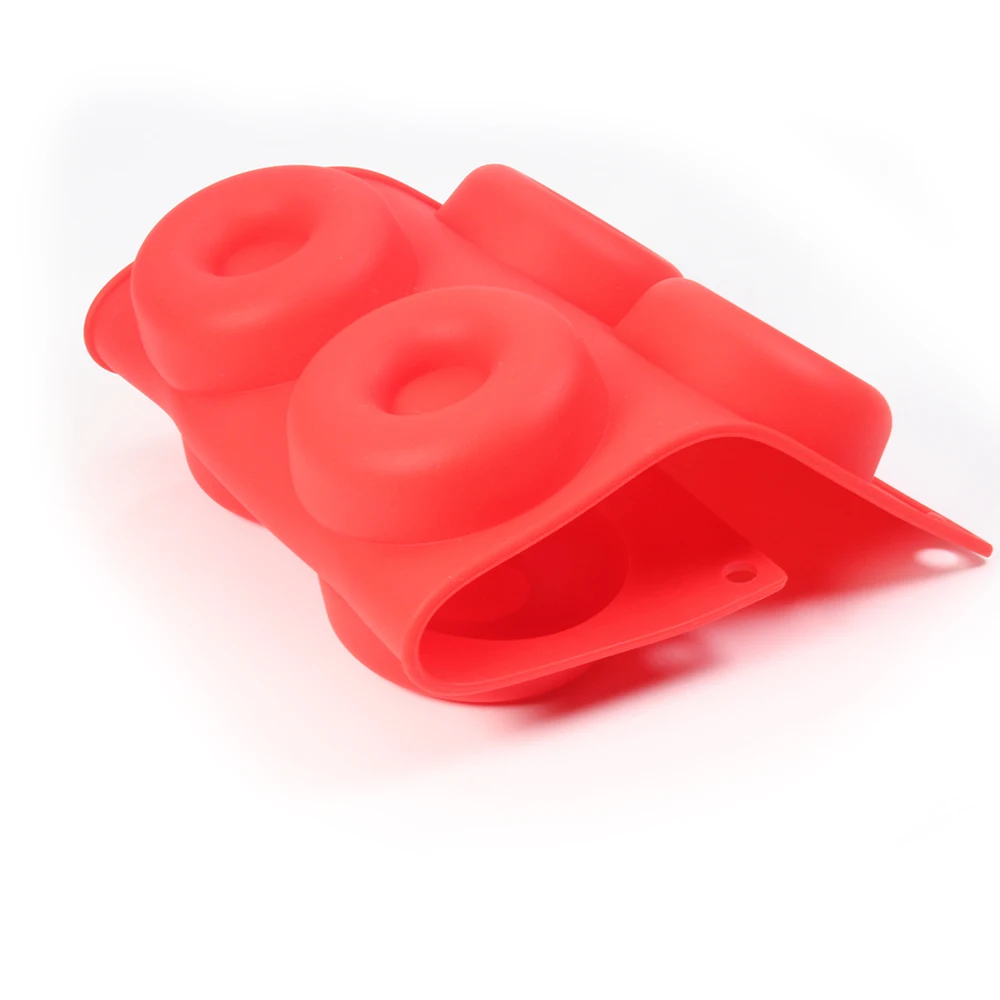 Силиконовая форма для пончиков антипригарная силиконовая 6 полноразмерных