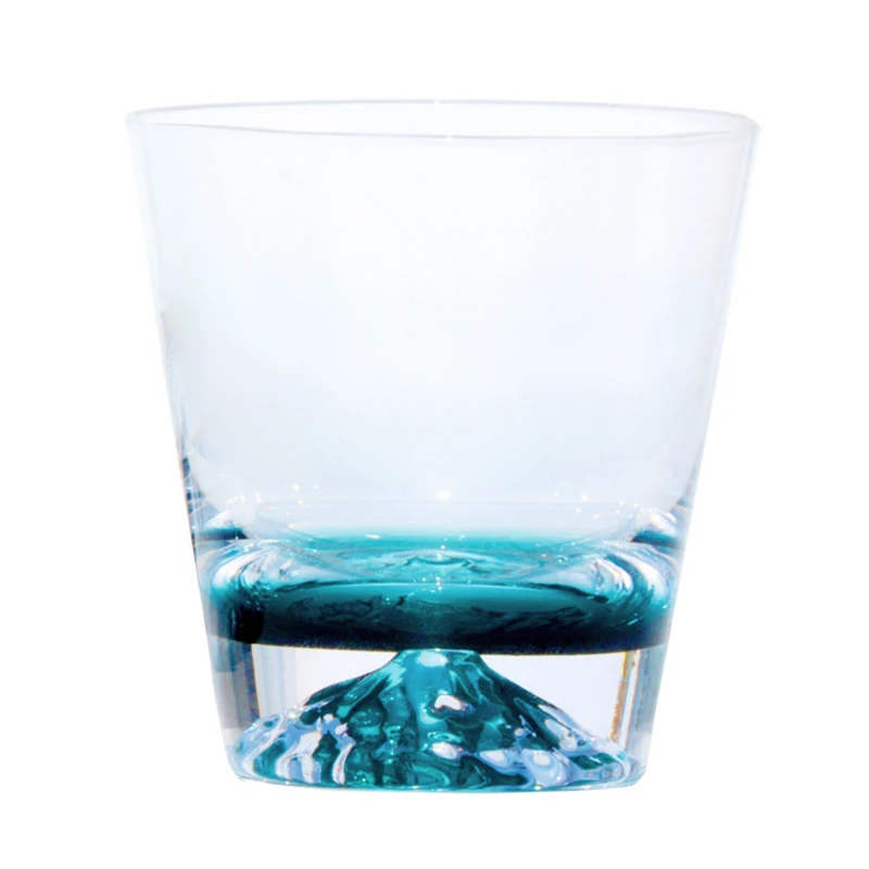 Чернила Синий Айсберг чашка Лимон Стекло напиток японский креативный снег