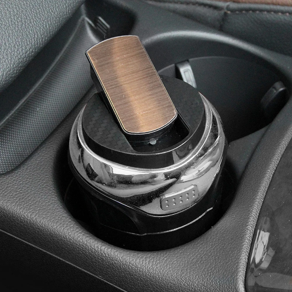 Портативный из нержавеющей стали дым чашки держатель сигареты автомобиля