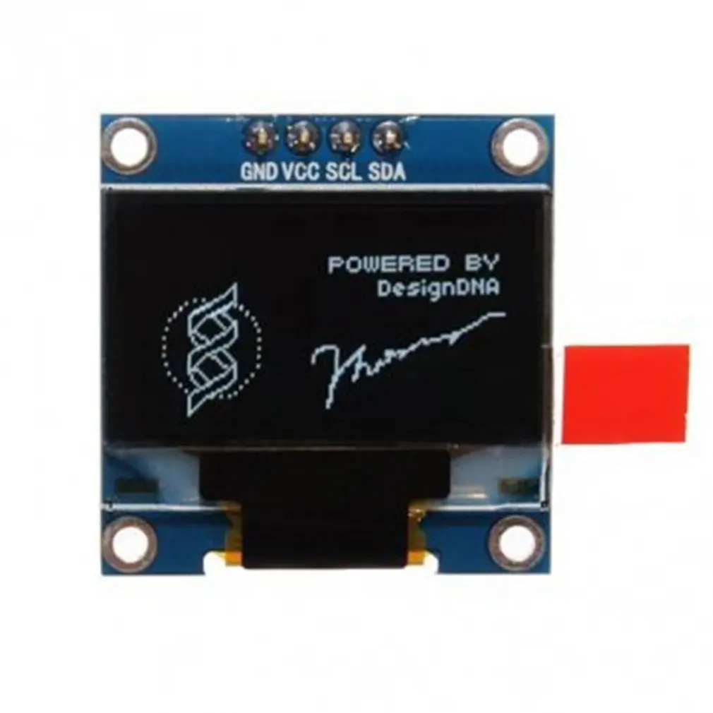 0 96 &quotжелтый синий/белый I2c IIC Серийный светодиодный ЖК модуль 128X64 для Arduino дисплей