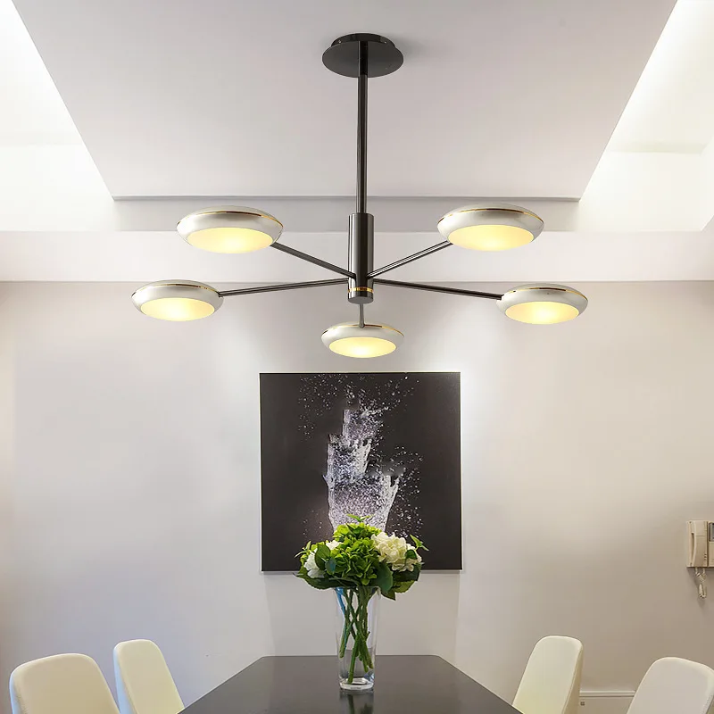 Современные светодиодные подвесные светильники для столовой кухни гостиной