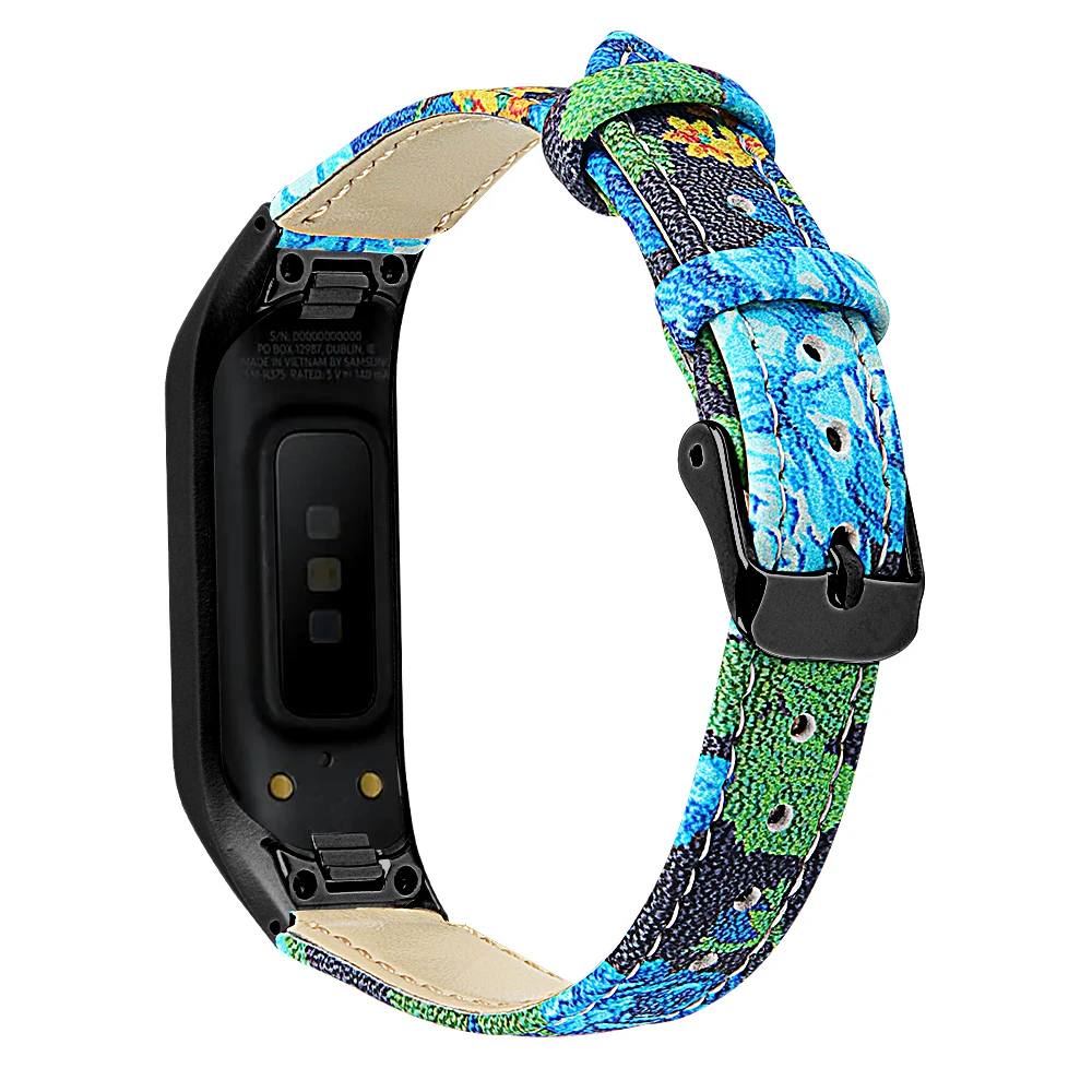 Подлинный классический кожаный ремешок для samsung galaxy fit-e SM-R375 ремешок с чехлом с пряжкой Шестерня классические ремешки бизнес-часы