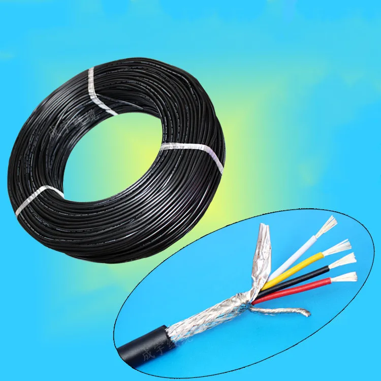 5 м UL2464 # экранированная сигнальная линия 2 ядра 3 4 ядер 6 8*24 22AWG многоядерный кабель